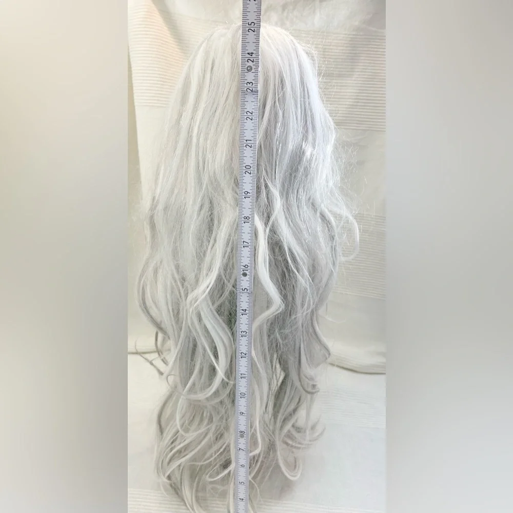 California Costumes Long Silver Wig - Picture 10 of 16